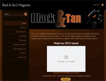 Tablet Screenshot of e-blackandtan.com